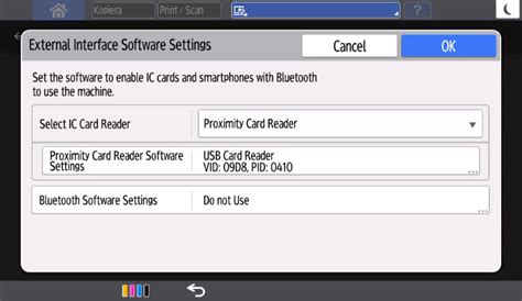 ricoh smart card reader software|ricoh card reader settings.